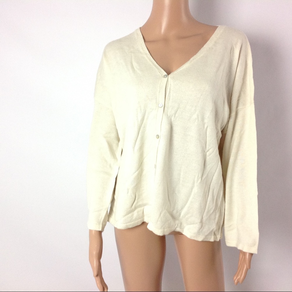 ByTimo Women's Cardigan Size L Cashmere Blend